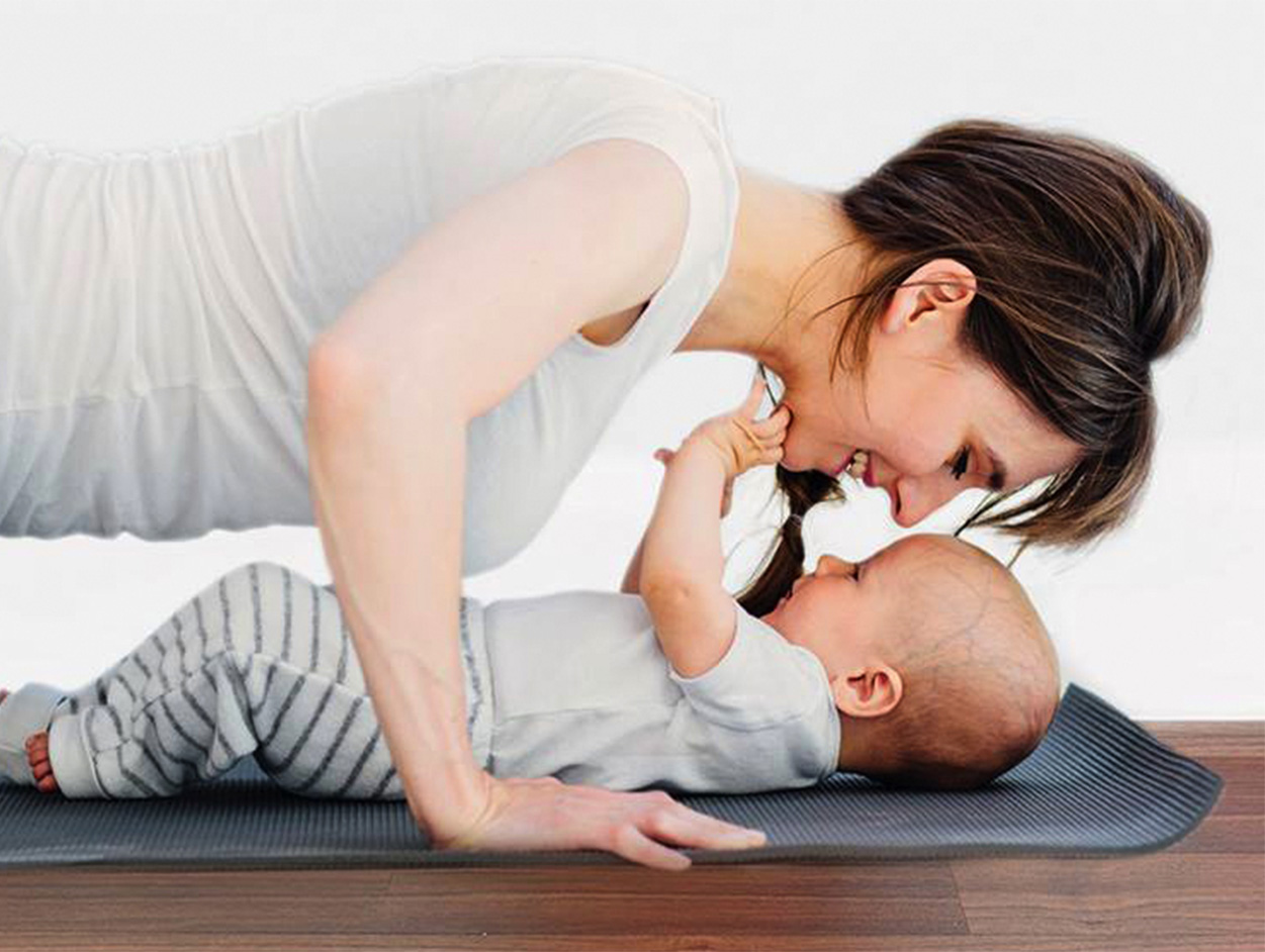 Yoga für Mamas (mit Baby)