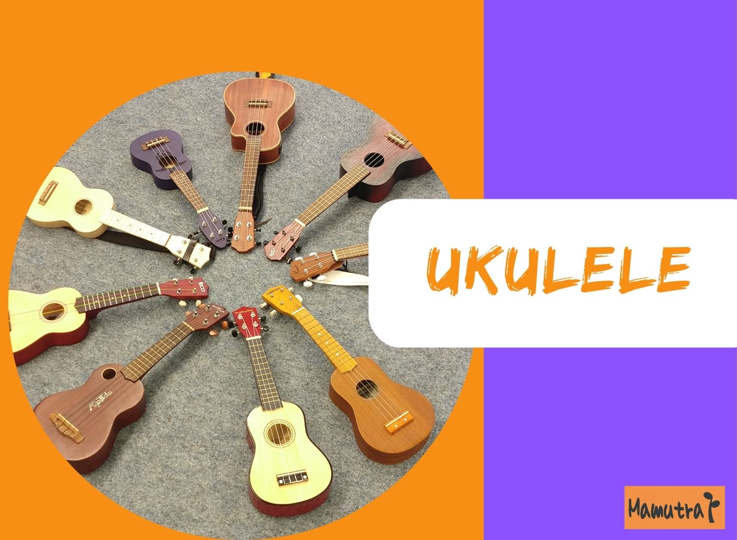 Ukulele am Abend