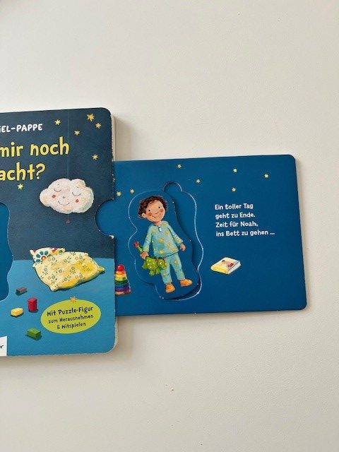 Mitmachbuch Figur aus Pappe